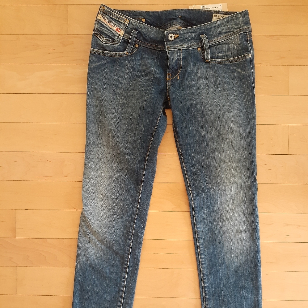 Diesel Women's Matic Jeans Size 27 Authentic Made in Italy